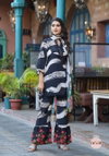 Tew Rayon Cotton Fabric With Digital Printed Top With Bottom Dupatta Wholesale Online